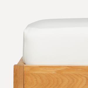 Бандана из хлопкового атласа плотностью 300 ниток на приталенном полотне 35 см El Corte Inglés, сырой