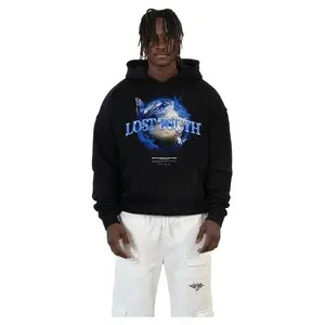 Худи Lost Youth World, черный