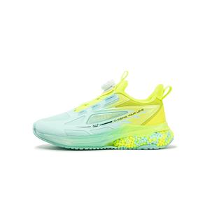 361°KIDS Скользостойкие, износостойкие, устойчивые к отскоку низкие детские повседневные кроссовки Blue Yellow Green