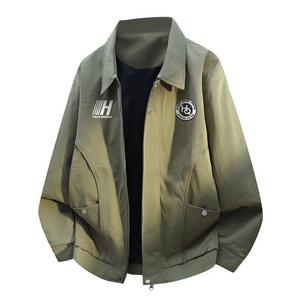 Куртка Unisex Lapel Moderate Workwear HUANQIU, army зеленый