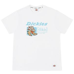 Футболка унисекс белая Dickies, белый