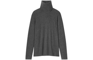 Футболка с рукавом дроп-шоулдер женская UNIQLO, серый