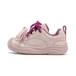 Скользостойкие износостойкие низкие детские скейтбординговые туфли Kids Annil, a розовый