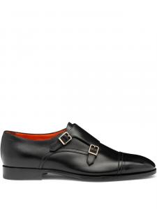 Туфли монки Santoni, черный