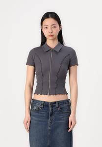 Рубашка поло Even&Odd, темно-серый