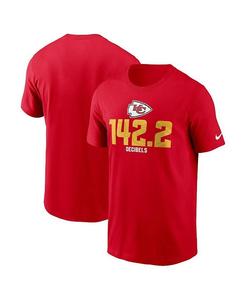 Мужская красная футболка Kansas City Chiefs Local Essential Nike, красный