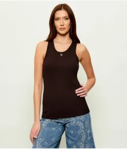 Топ slim fit Liu Jo, коричневый