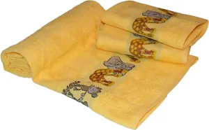 Набор полотенец Dyckhoff "Обезьянка" (набор 50х100 см (6 шт.), цвет gelb
