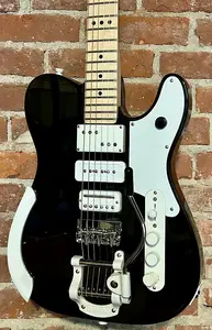 Электрогитара Fender Jack White Triplecaster Telecaster - черная, поддержите малый бизнес и купите ее здесь!