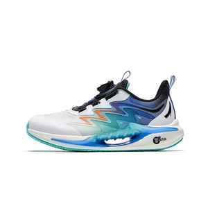 Кроссовки для бега Chasing Wind 7.0 с противоскользящей подошвой и износостойким отскоком, дышащие, низкие, детские Antakids, черный/фиолетовый