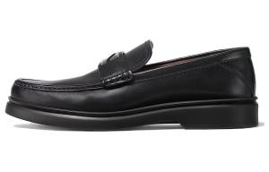 Зеджа Дженя Лоферы Мужские Черные Ermenegildo Zegna