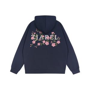 Толстовка Unisex Hooded Moderate Regular ZIAREL, темно-синий