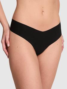 Трусики-Стринги No-Show Pink, smooth pure black