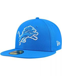 Мужская синяя бейсболка Detroit Lions Team Basic 59FIFTY Fitted New Era