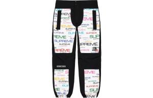 Брюки унисекс The North Face X Supreme, белый