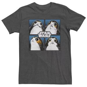 Мужская футболка Porg Four из эпизода 8 «Звездных войн» Licensed Character