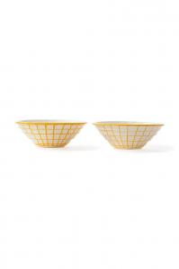 Набор чаш Pols Potten Digi — S, 2 шт, мультиколор