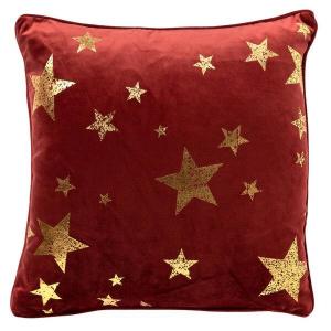 Декоративная подушка Dutch Decor Stars, 45x15x45 см цвет biking red
