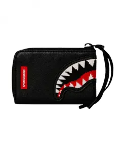 Черный вязаный кошелек для рта с изображением мухи Sprayground, черный