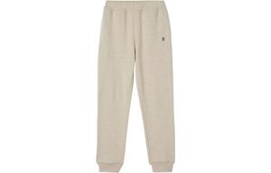 Брюки спортивные из смесовой кашемира и хлопка Burberry, Мягкий желтый вересковый серый