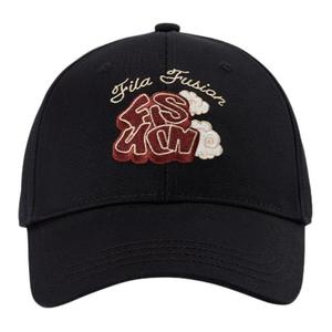 FILA Хлопковая бейсболка унисекс разноцветная, Pitch Black