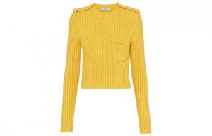 Свитер женский желтый Prada