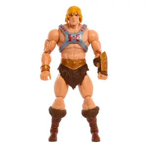 Детская фигурка Masters Of The Universe Revolution With Heman Battle Armor Accessories, коричневый