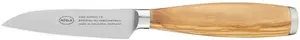 Нож для овощей RÖSLE "Artesano", (1 шт.), для фруктов и овощей, производство Золинген, лезвие из специальной стали, оливковое дерево Общая длина 20 см, Длина клинка 9 см., цвет holzfarben/silberfarben