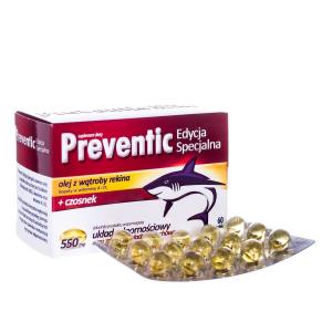 Биологически активная добавка Aflofarm Preventic Special Edition, 60 капсул Preventic Edycja Specjalna