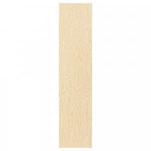 Дверь гардероба KALBADEN IKEA, 40x180 см, эффект живой сосны