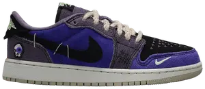 Кроссовки Zion Williamson x Air Jordan 1 Retro Low OG GS, синий