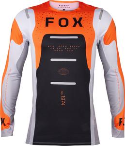 Мотокроссовая майка FOX flexair magnetic, Orange/Black/White