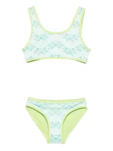 Бикини с монограммой CASABLANCA KIDS, зеленый