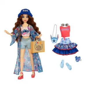 Детская кукла Jakks Pacific Disney Stitch Fashion Inspired By Summer Ily 25 cm doll, мультиколор
