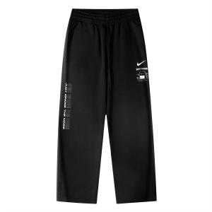 Nike Вязаные спортивные штаны унисекс черный