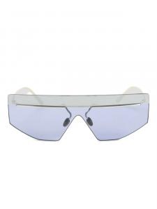 Солнцезащитные очки в оправе Shield Prada Eyewear, серый