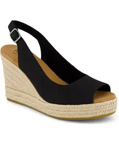 Женские босоножки Camilla на платформе с открытым носком TOMS, черный