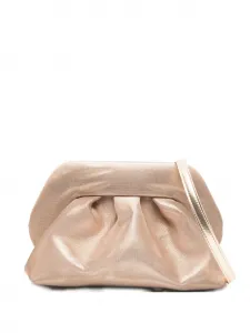 Средняя пляжная сумка с драпировкой Themoirè, золотой