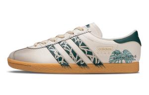 Stadt Embrace The Moment устойчивые к истиранию низкие немецкие армейские кроссовки Unisex Adidas Originals, бежевый/зеленый