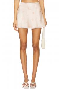 Мини-юбка Molly Tularosa, pink floral multi