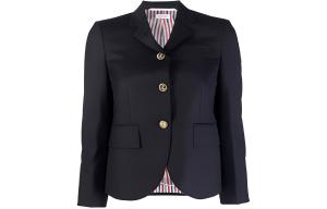 THOM BROWNE Однобортный классический пиджак, Dark Blue