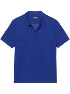 Футболка Vilebrequin из льняного джерси, синий