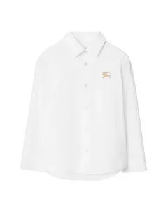 Эластичная футболка для мальчиков - для малышей и для детей постарше Burberry, белый