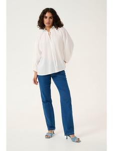 Блузка Лианна белого цвета Kaffe