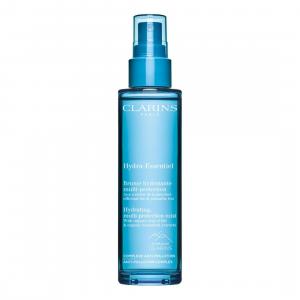 Спрей для лица hydra-essentiel hydrating multi-protection mist Clarins, объем 75 мл.