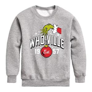 Толстовка с рисунком Whoville для мальчиков 8–20 лет. Доктор Сьюз Гринч Whoville Licensed Character