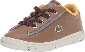Laceste Baby Boys' Carnaby Evo 118 2 обувь Lacoste, Brown/Light Blue