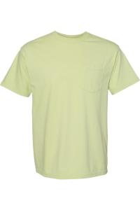 Футболка Comfort Colors Garment-Dyed Heavyweight Pocket, цвет celadon