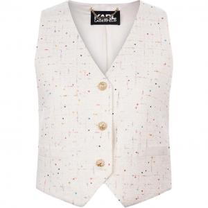 KARL LAGERFELD / Karl Lagerfeld Jeans Женский жилет, Ecru