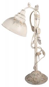 Настольная лампа Clayre & Eef Huong, бежевый - металл - 19 x 62 x 35 см